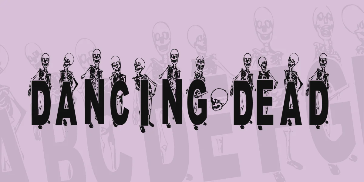 DANCING-DEAD Font