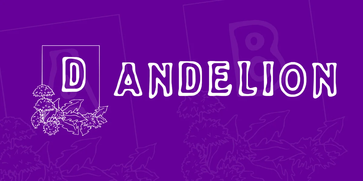 Dandelion Font