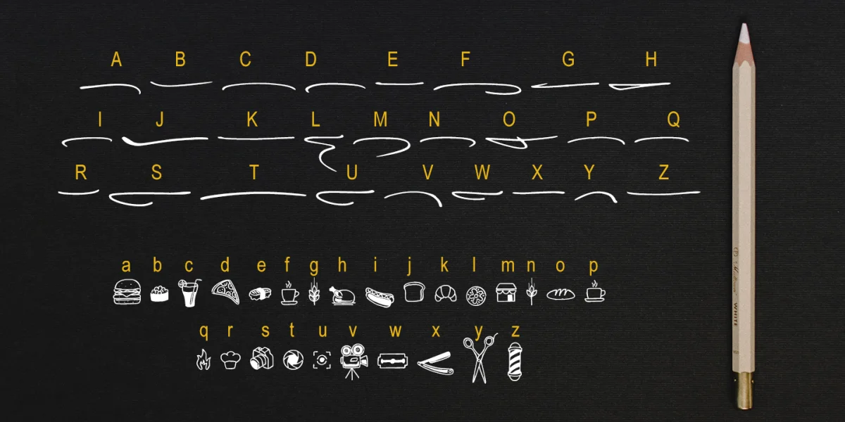 Daniels Signature Font preview 2