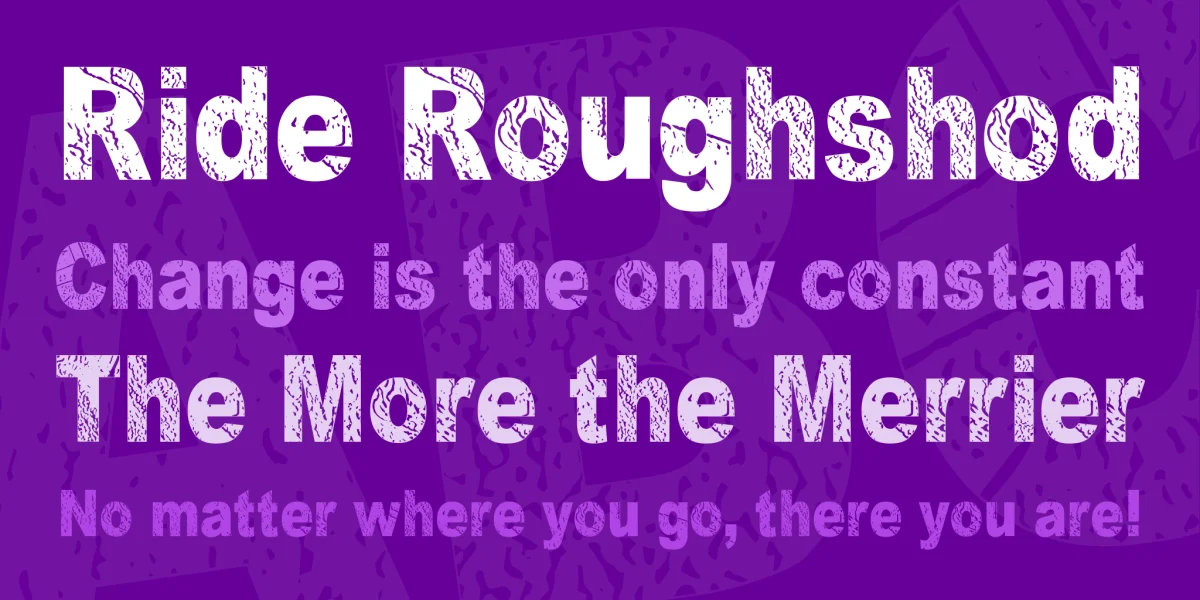 Dark Underground Font preview 5