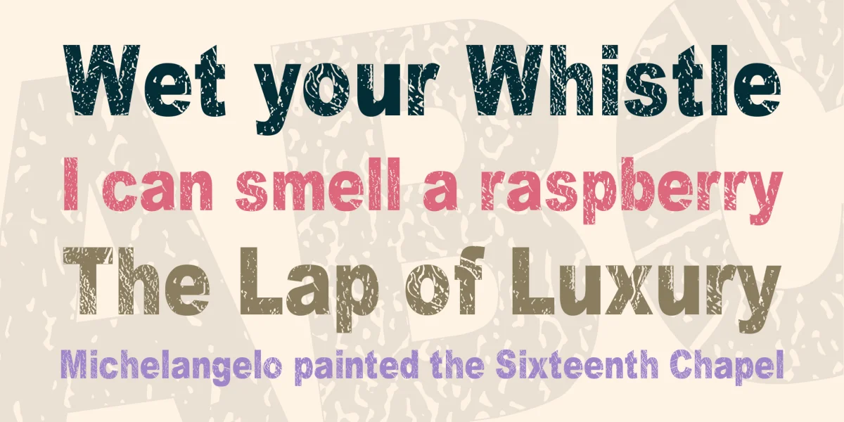 Dark Underground Font preview 6