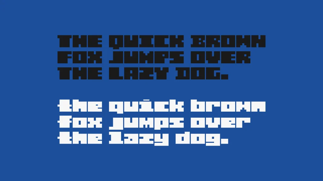 DarkByte Font preview 2