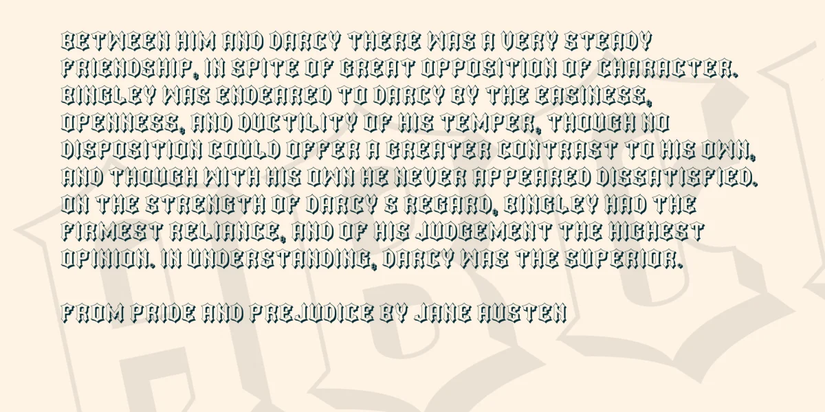 Darker Font Family preview 9