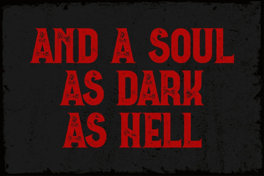 Darkest Saturday Font Family preview 2