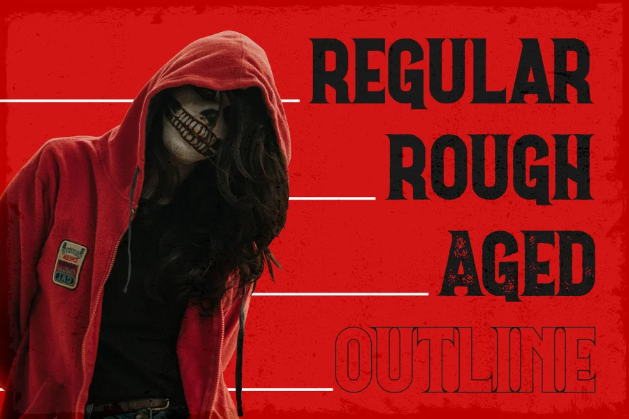 Darkest Saturday Font Family preview 3