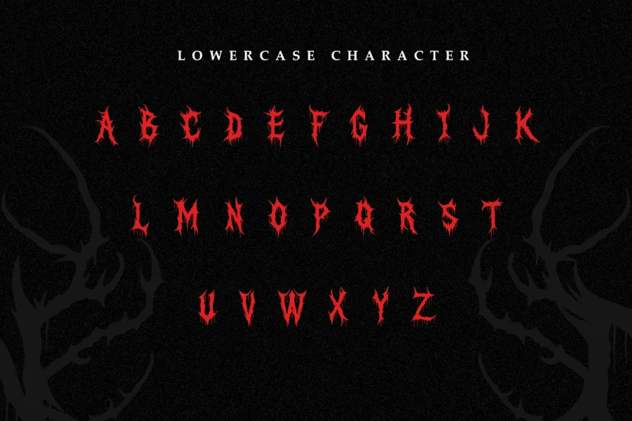 Darkhorn Font preview 3