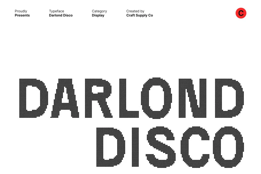 Darlond Disco Font