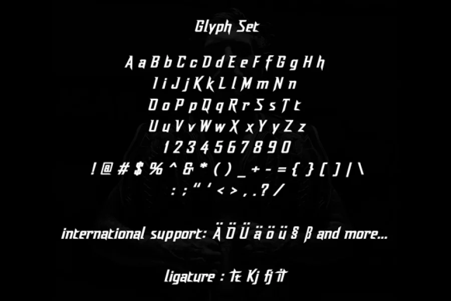 Dash Horizon Font preview 6