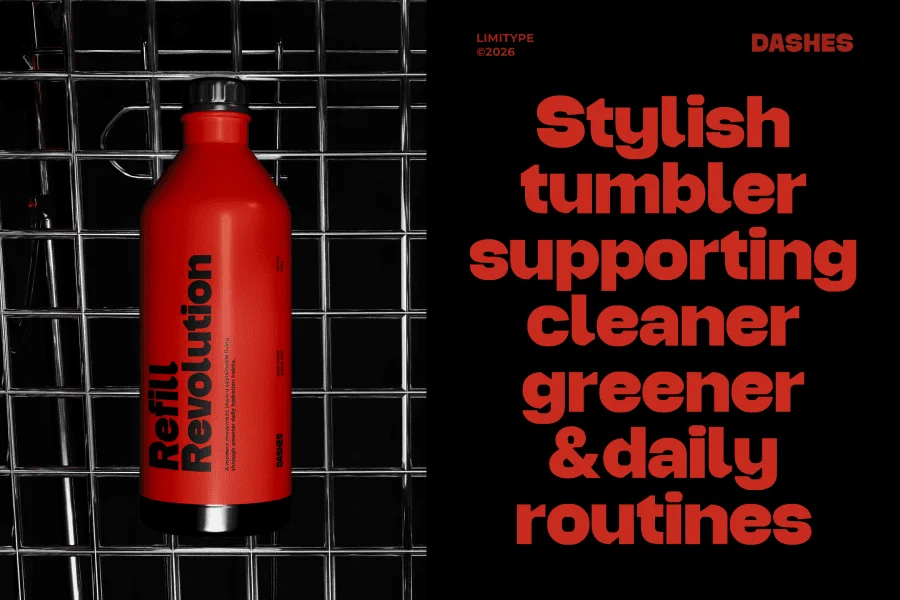 Dashes Demo Font preview 7