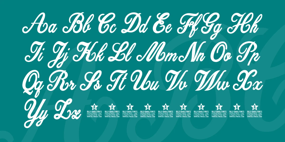 Dattermatter Personal Use Font preview 4