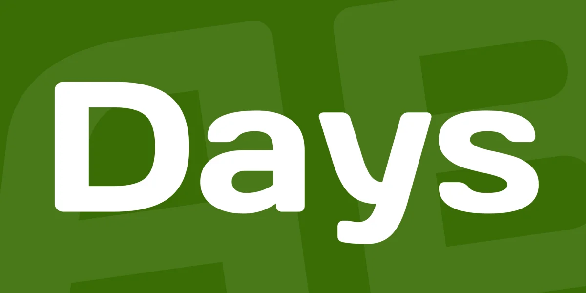 Days Font