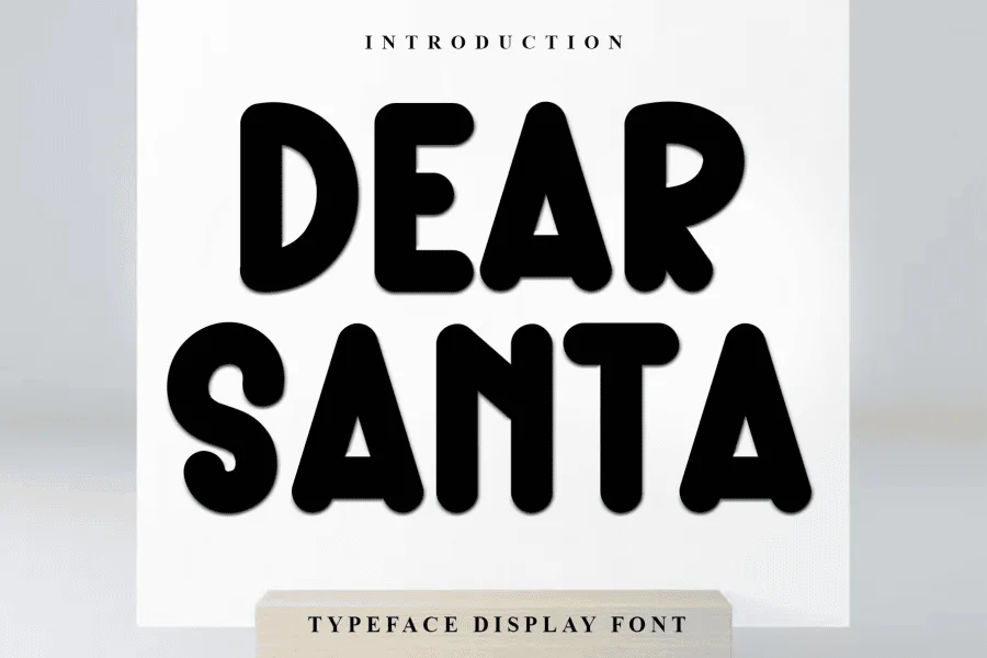 Dear Santa Font