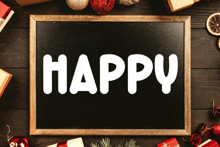 Dear Santa Font preview 2
