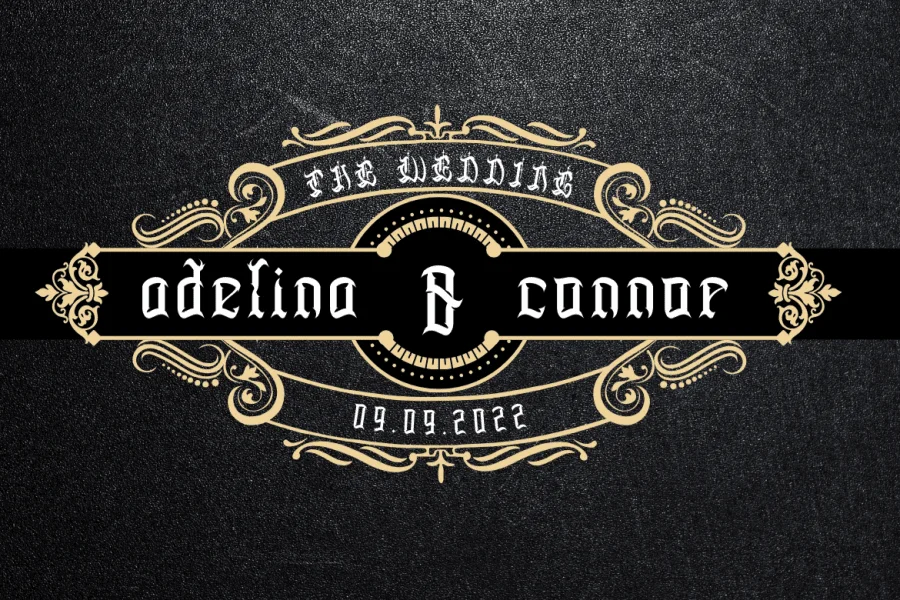 Deaths Hallows Font preview 13