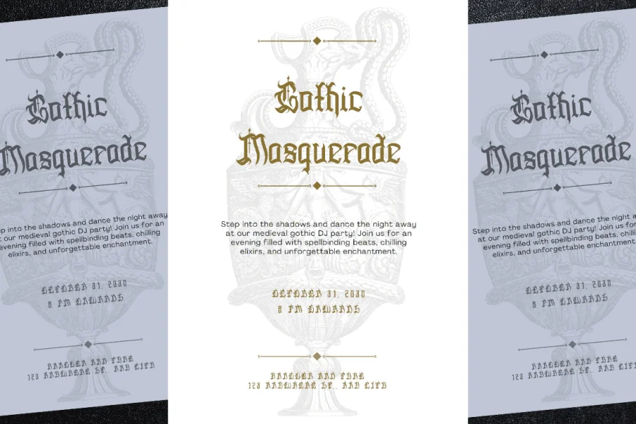 Deaths Hallows Font preview 15