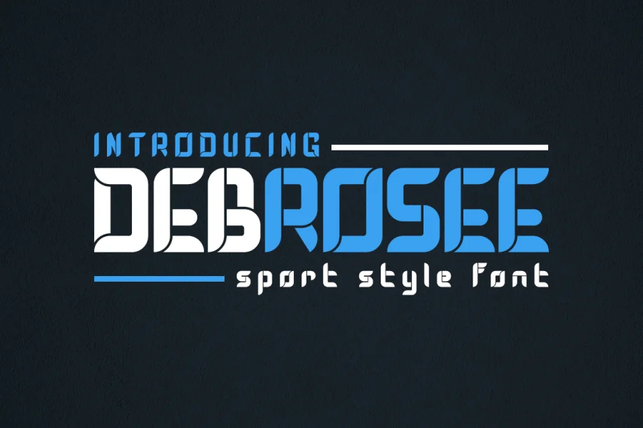 DEBROSEE Font