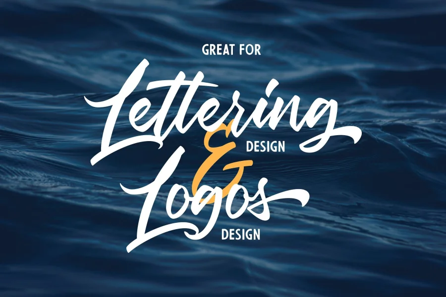 Debtos Script Free Version Font preview 4