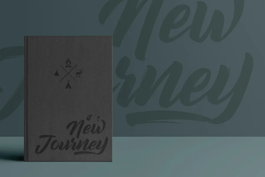 decalled script Font preview 4