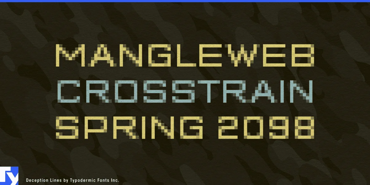 Deception Font preview 5