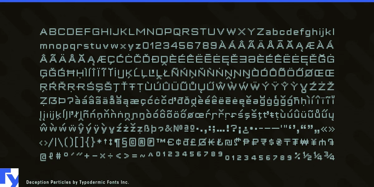 Deception Font preview 7