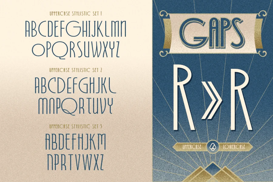 Decondol Font preview 8