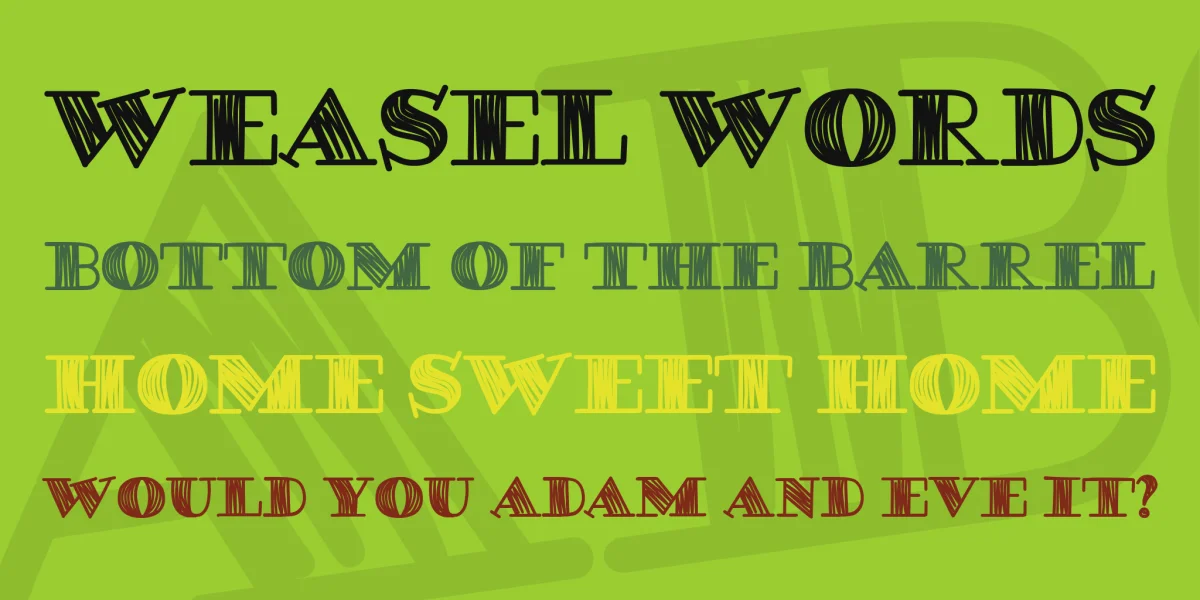 DEGAWS Demo Font preview 3