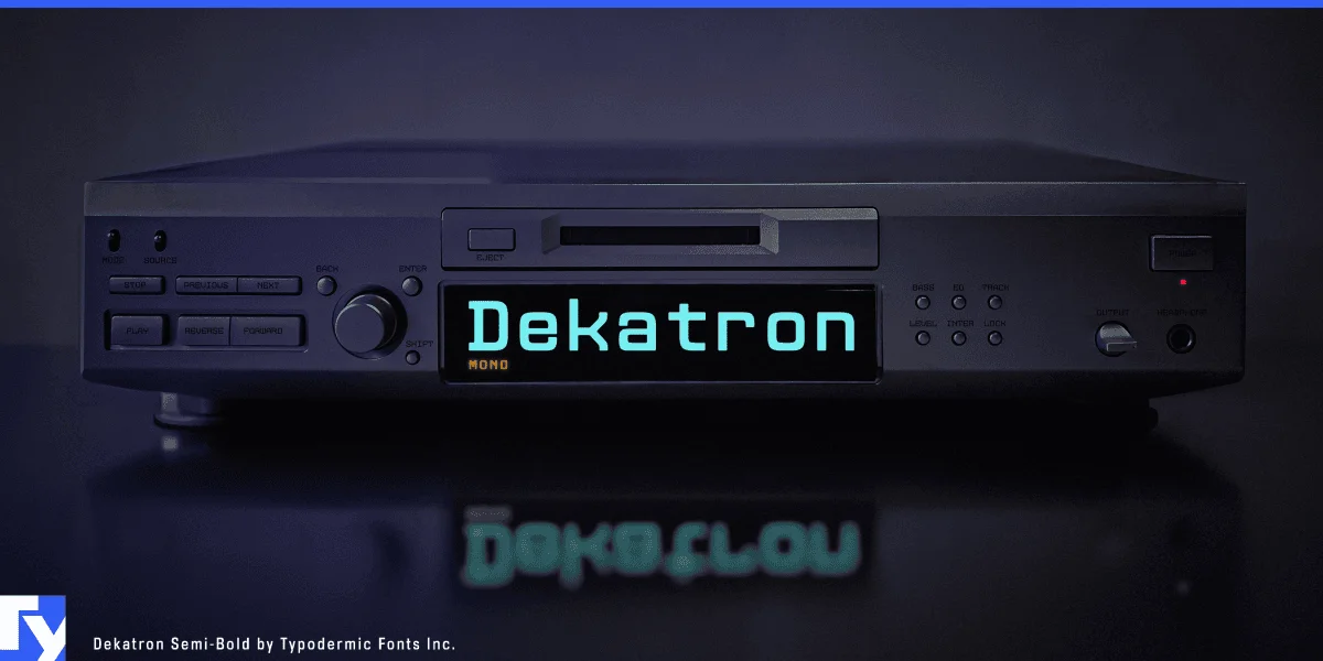 Dekatron Font Family