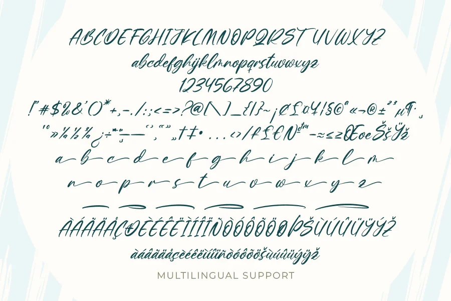 Delaghen Font preview 5