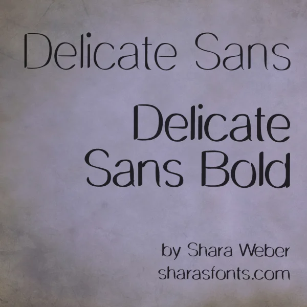 DelicateSans Font Family