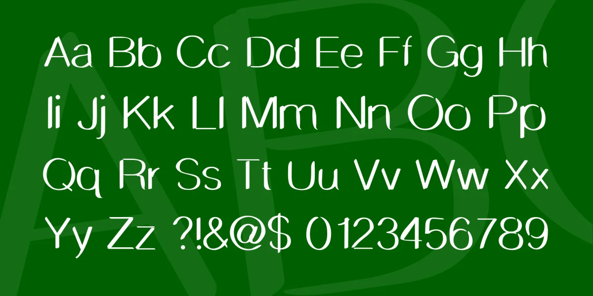DelicateSans Font Family preview 5
