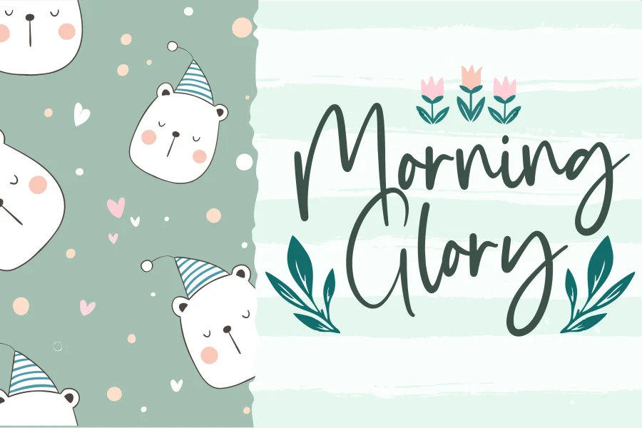 Delighty Font preview 3