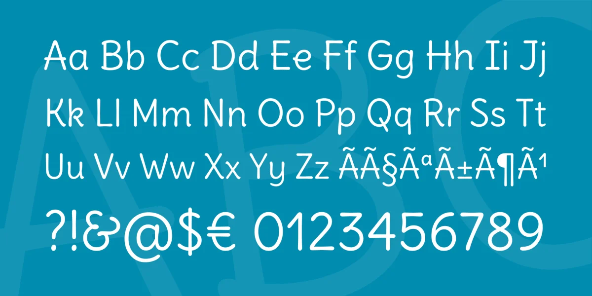 Delius Font preview 4