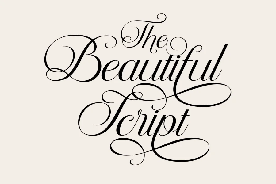 Delphia Village Font preview 2
