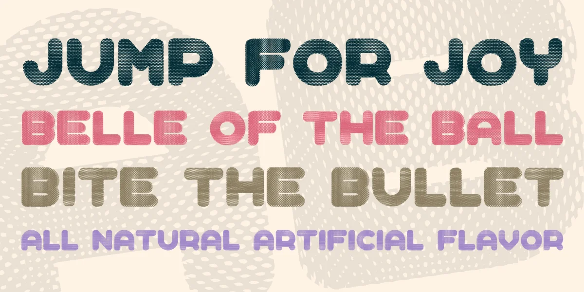 Demonstration Font preview 2