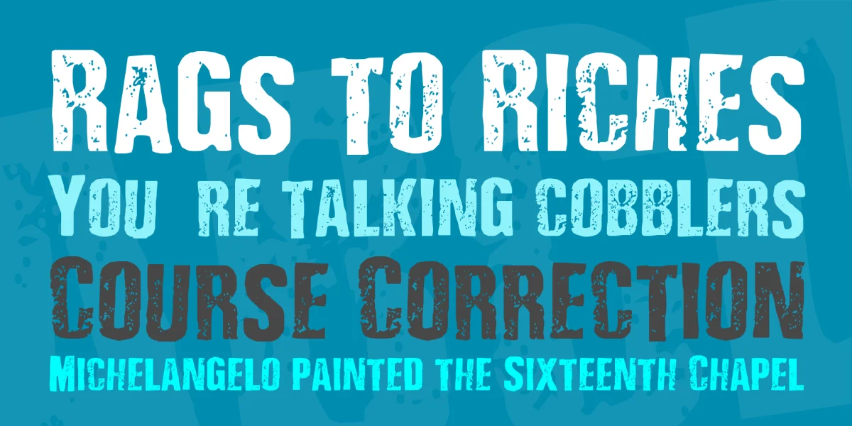Depressionist 3 Revisited Font preview 2