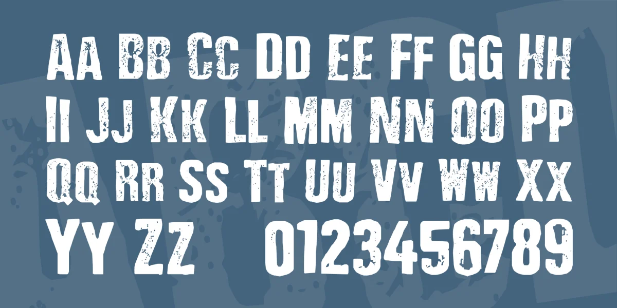 Depressionist 3 Revisited Font preview 3