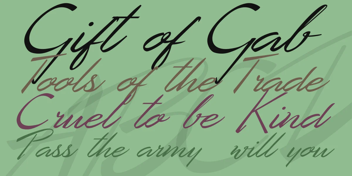 Desert Queen Personal Use Font preview 2