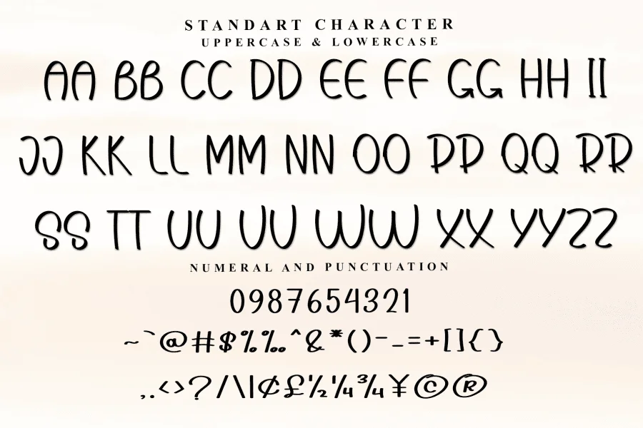Designer Elegant Font preview 5