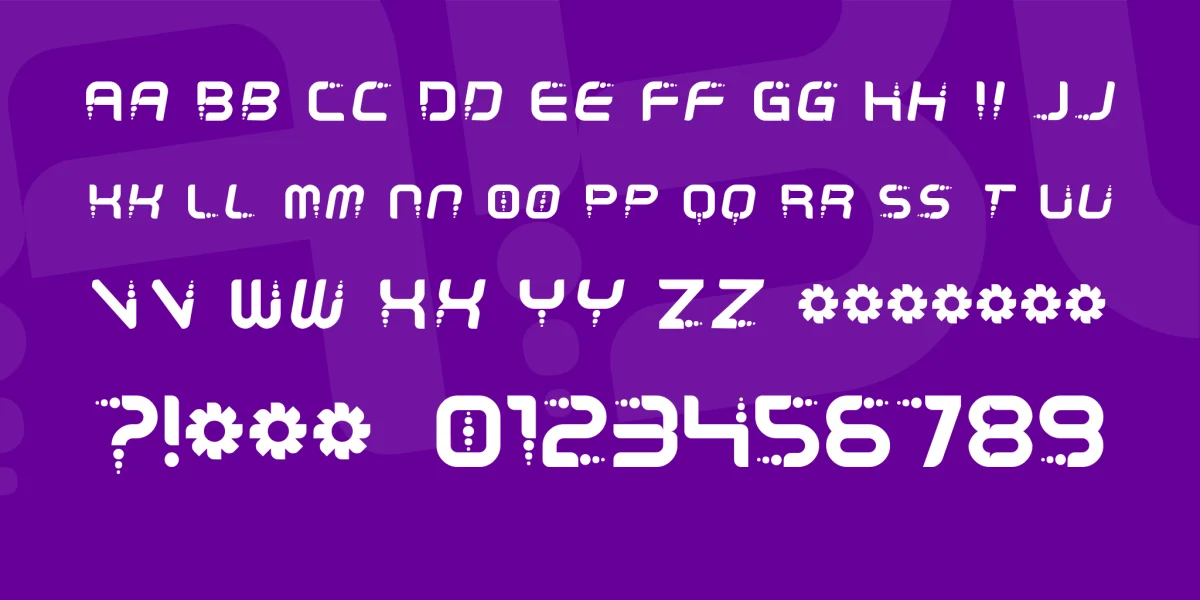 Despair Font preview 2