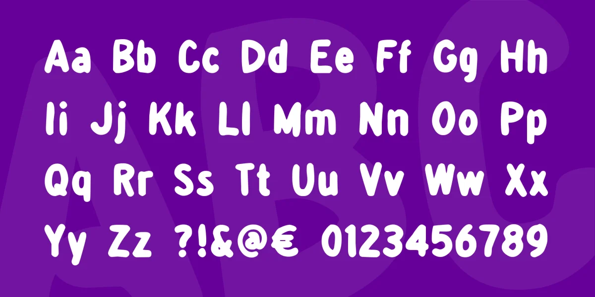 detourDork Font preview 5