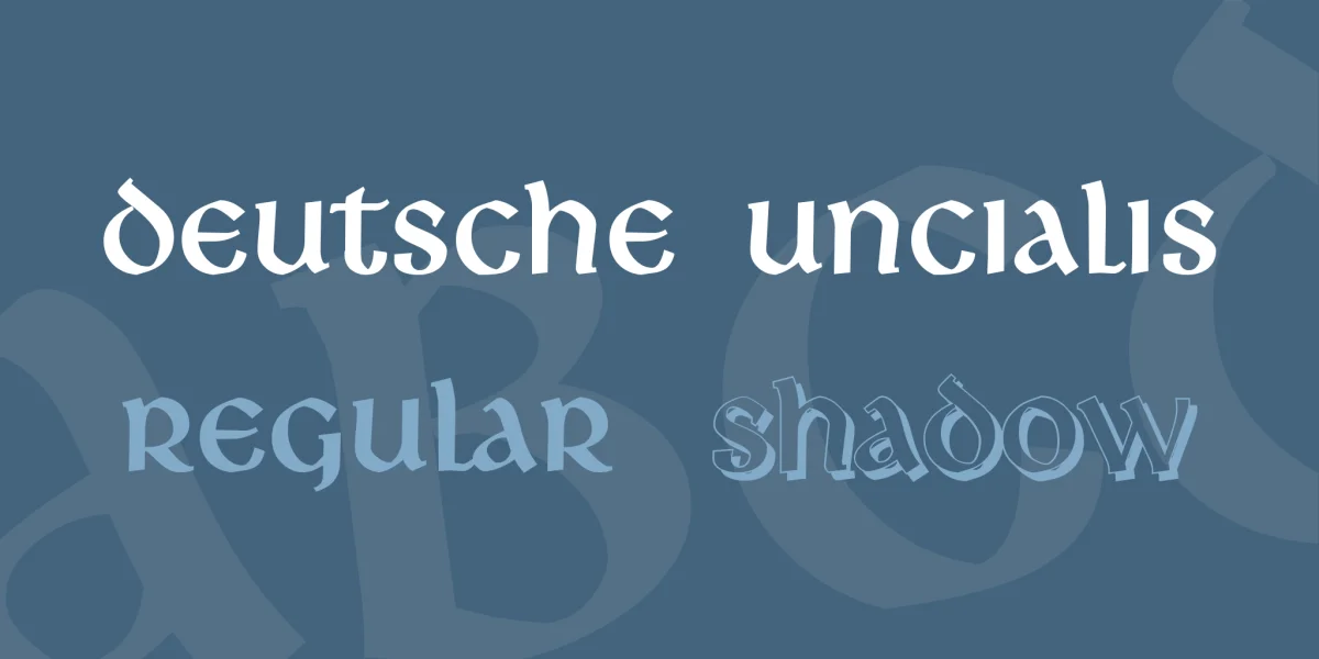 Deutsche Uncialis Font Family