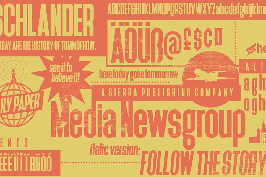 Deutschlander Font