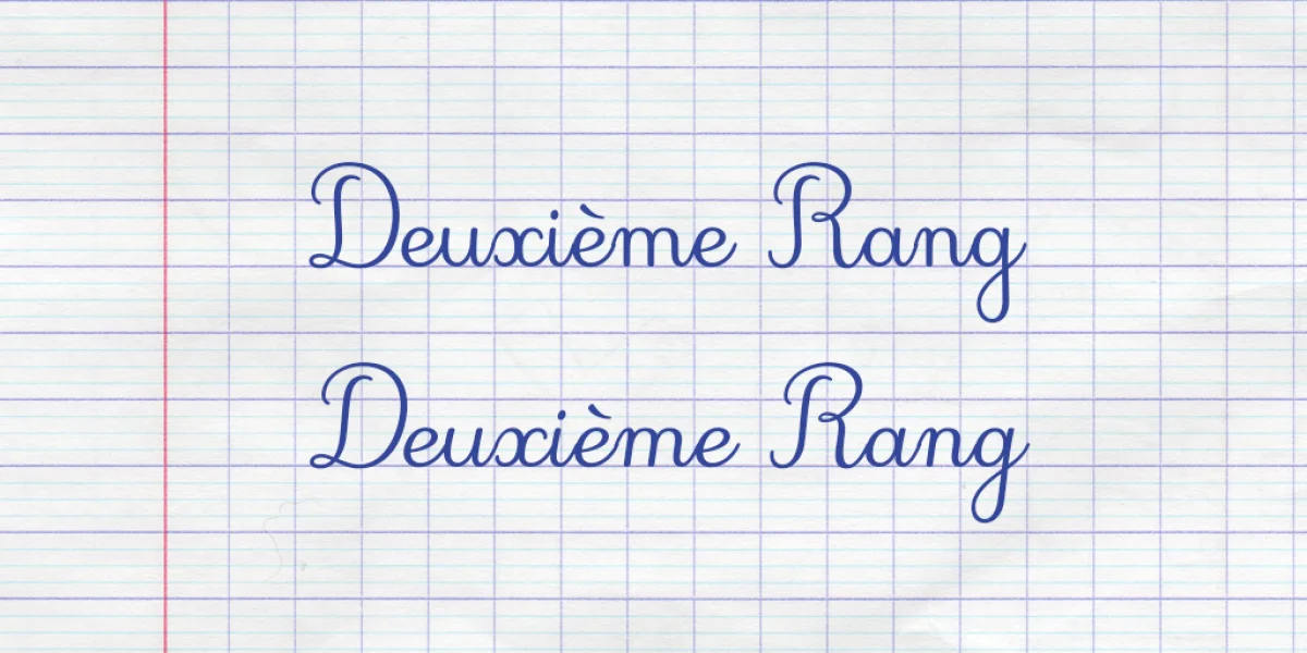 Deuxieme Rang Font Family