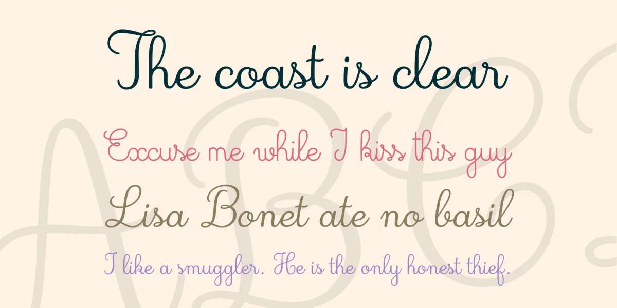 Deuxieme Rang Font Family preview 2