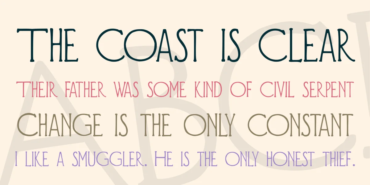 Diehl Deco Font Family preview 2
