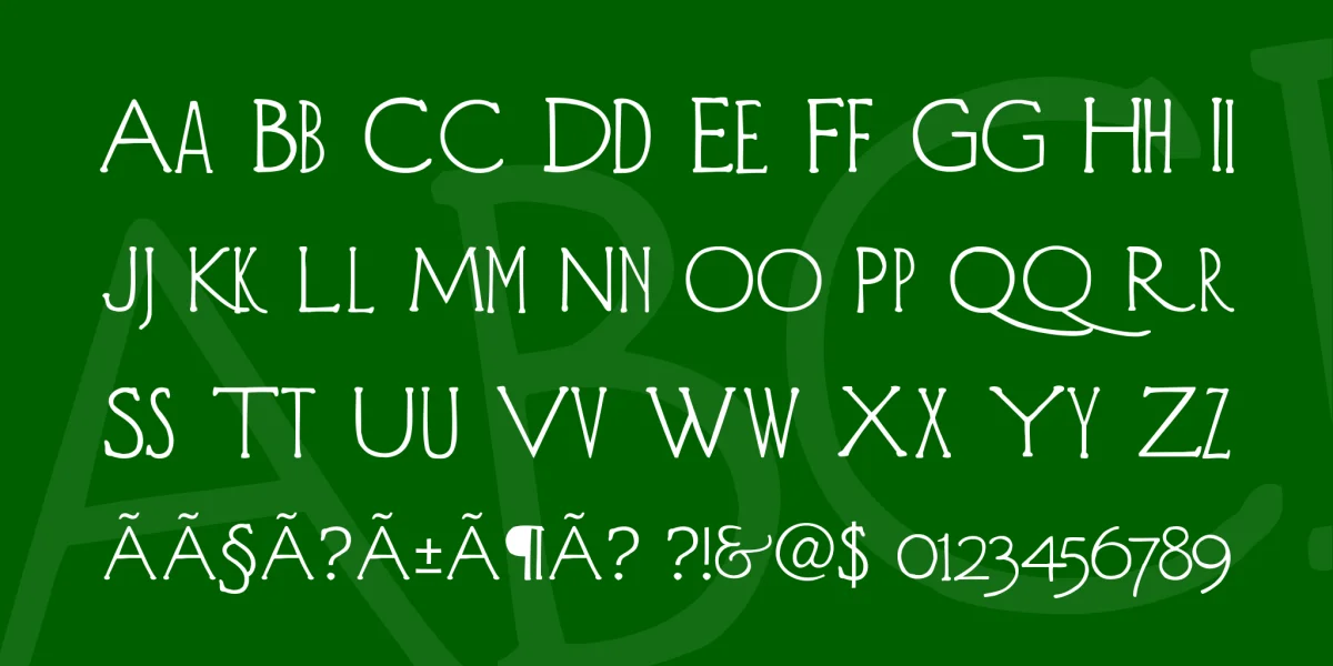 Diehl Deco Font Family preview 3