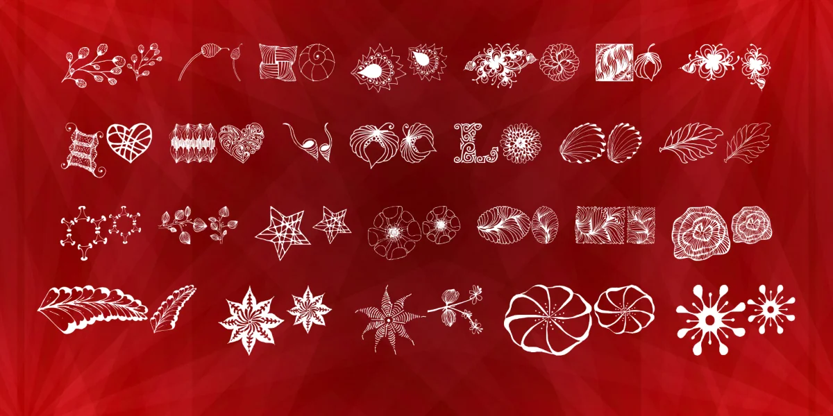 DigiStampsOne Font preview 2