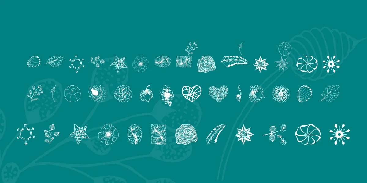 DigiStampsOne Font preview 3