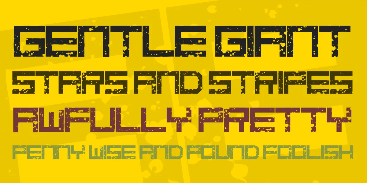 digital anarchy Font preview 2