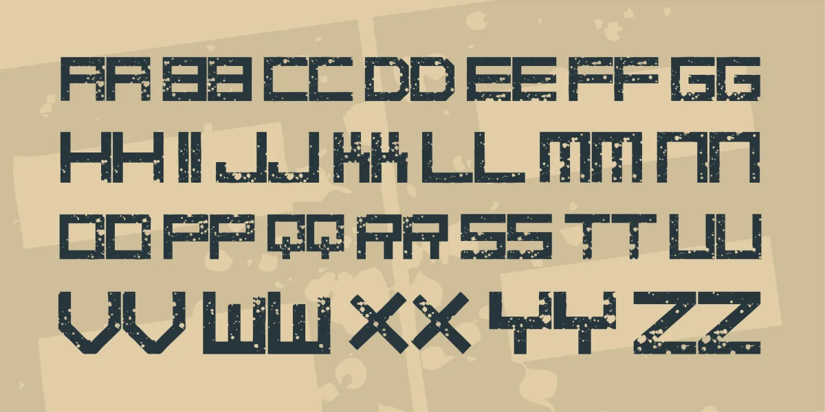 digital anarchy Font preview 3